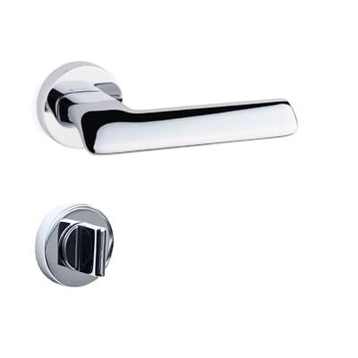 Leto Rozetli Kapı Kolu Takımı Krom  Renk