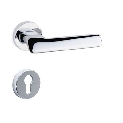 Leto Rozetli Kapı Kolu Takımı Krom  Renk