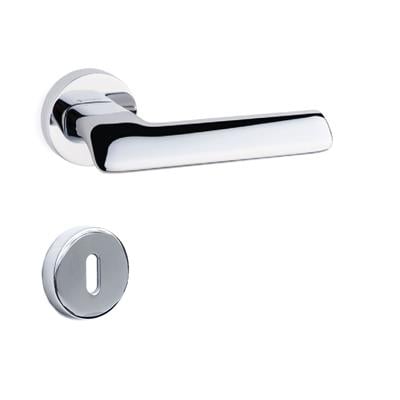 Leto Rozetli Kapı Kolu Takımı Krom  Renk