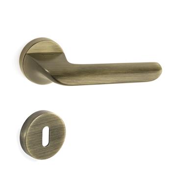 Libra Rozetli Kapı Kolu Takımı Antik Renk