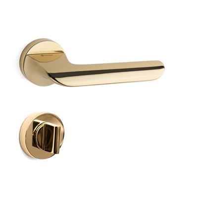 Libra Rozetli Kapı Kolu Takımı Altın Renk