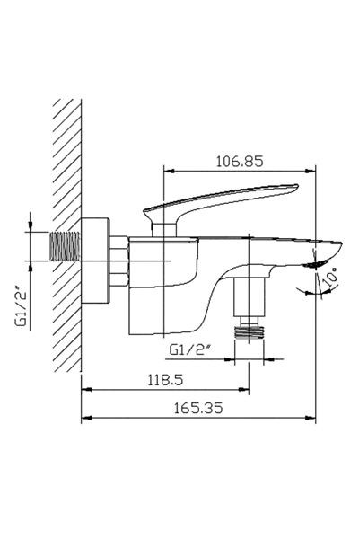 Lıfe  Banyo Bataryası - Krom