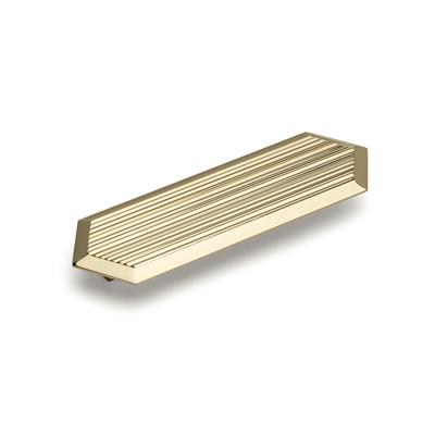 9036 Line-Çizgili Kulp Altın Renk Tek Adet