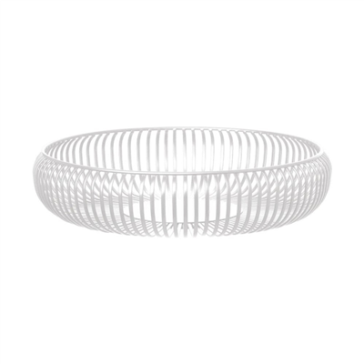 LITO Çelik Kase Beyaz Renk L Boy - Çap: 35 cm