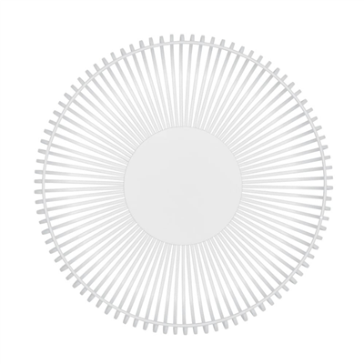 LITO Çelik Kase Beyaz Renk L Boy - Çap: 35 cm