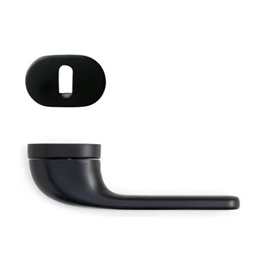 Lokı Rozetli Kapı Kolu Siyah Renk