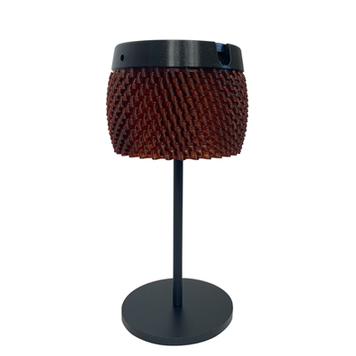 LOLIE Güneş Enerjili ve Şarj Edilebilir Masa Lambası (Amber) 27 cm