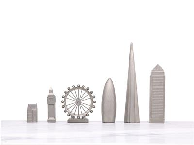 Londra Paslanmaz Çelik Satranç Takımı