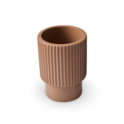 Lumi Kanallı Diş Fırçalık - Terracotta