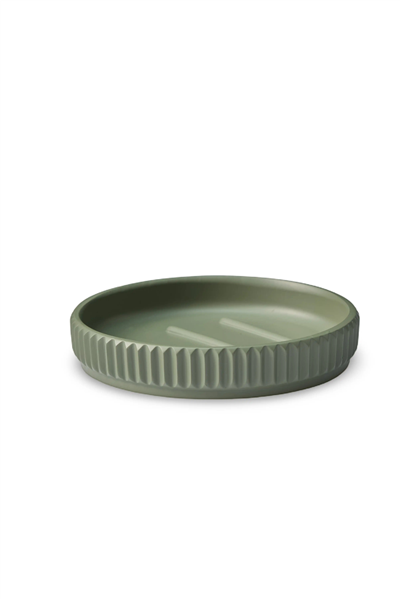 Lumi Kanallı Katı Sabunluk - Olive Green