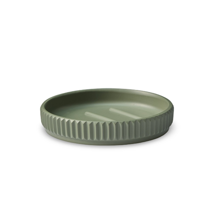 Lumi Kanallı Katı Sabunluk - Olive Green
