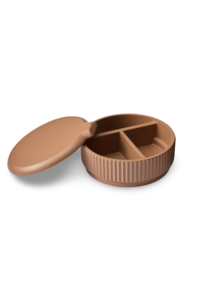 Lumi Kanallı Makyaj Aynası & Takı Kutusu - Terracotta