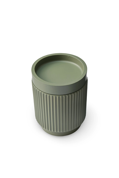 Lumi Kanallı Pamukluk - Olive Green