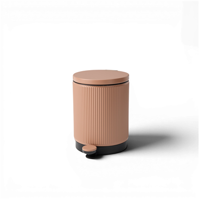 Lumi Kanallı Pedallı Çöp Kovası 5 L Terracotta