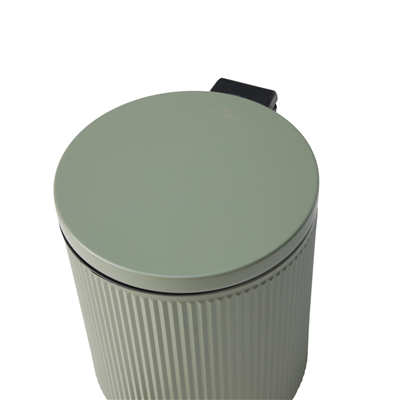 Lumi Kanallı Pedallı Çöp Kovası 5 L Zeytin Yeşili