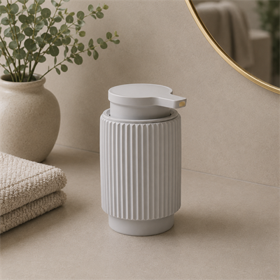 Lumi Kanallı Sıvı Sabunluk - Açık Gri 300 ml