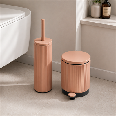 Lumi Kanallı Tuvalet Fırçası Terracotta