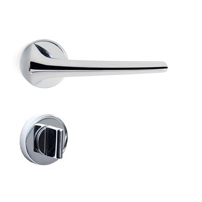 Maja Rozetli Kapı Kolu Takımı Krom Renk