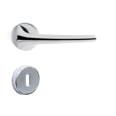 Maja Rozetli Kapı Kolu Takımı Krom Renk