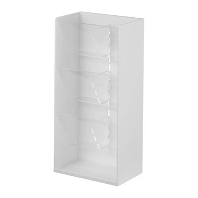 Makyaj Saklama Kutusu Beyaz Renk 12X7,5X25 Cm