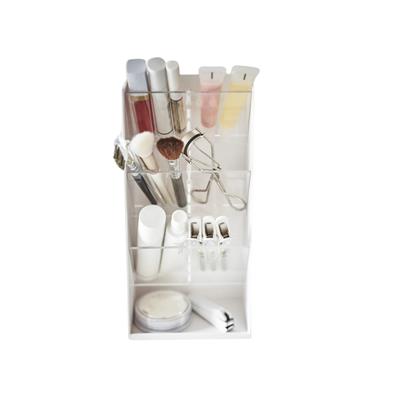 Makyaj Saklama Kutusu Beyaz Renk 12X7,5X25 Cm