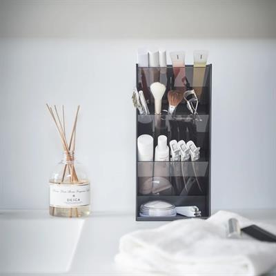 Makyaj Saklama Kutusu Siyah Renk 12X7,5X25 Cm