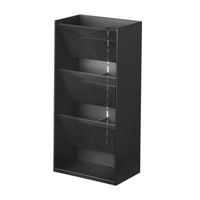 Makyaj Saklama Kutusu Siyah Renk 12X7,5X25 Cm