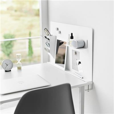 Manyetik Çelik Masa Paneli Beyaz 58 cm