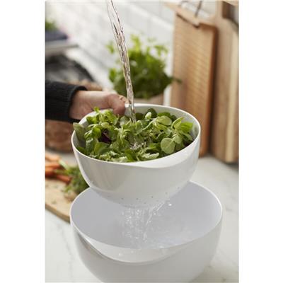 Margrethe Kevgir Süzgeç 4 Litre Beyaz