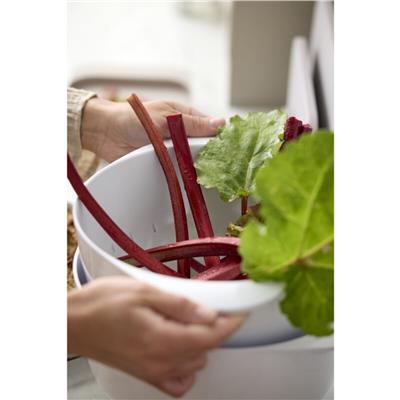 Margrethe Kevgir Süzgeç 4 Litre Beyaz