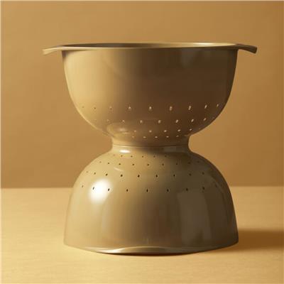 Margrethe Kevgir Süzgeç 4 Litre Hardal Rengi