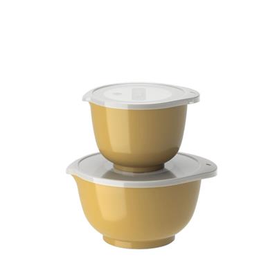 Margrethe Seti 2 Parça (1,5 + 3 Litre Ve Uyumlu Kapak) Hardal Rengi