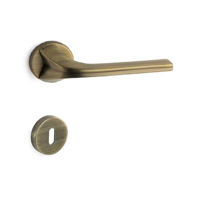 Matrıx Rozetli Kapı Kolu Takımı Antik Renk