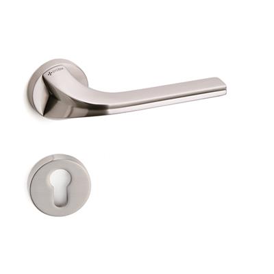 Matrıx Rozetli Kapı Kolu Takımı Saten Renk