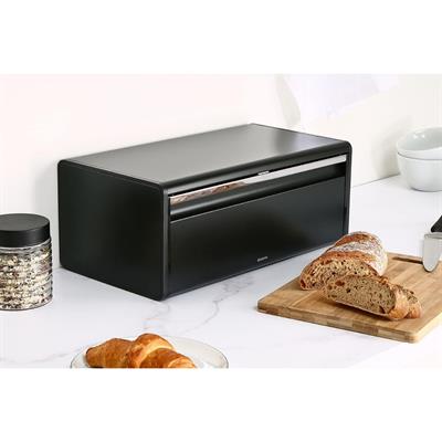 Matt Black Köşeli Ekmek Kutusu