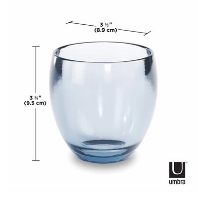 Mavi Renk Damla Bardak Diş Fırçalığı