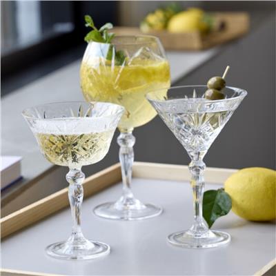 Melodia Kristal Kokteyl Bardağı 4 Adet 21 Cl