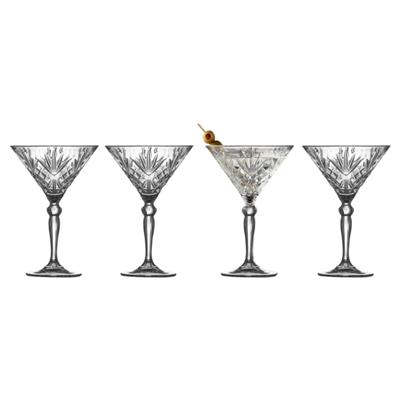 Melodia Kristal Kokteyl Bardağı 4 Adet 21 Cl