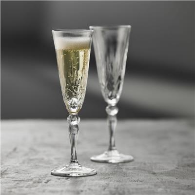 Melodia Kristal Şampanya Kadehi 4 Adet 16 Cl