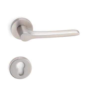 Metıs Rozetli Kapı Kolu Takımı Saten Renk