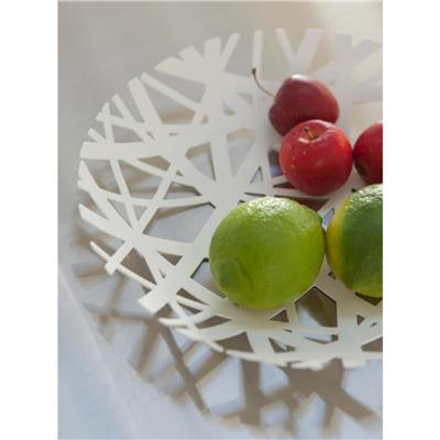 Yamazaki Beyaz Meyve Kasesi Çap:26 cm