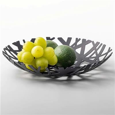 Yamazaki Siyah Meyve Kasesi Çap:26 cm