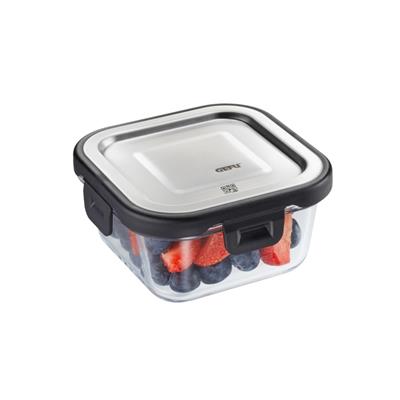 Mılo Gıda Saklama Kabı Kare 300 Ml Paslanmaz Çelik Kapaklı