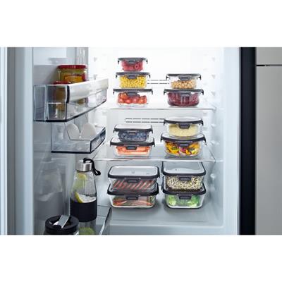 Mılo Gıda Saklama Kabı Yuvarlak 400 Ml Paslanmaz Çelik Kapaklı