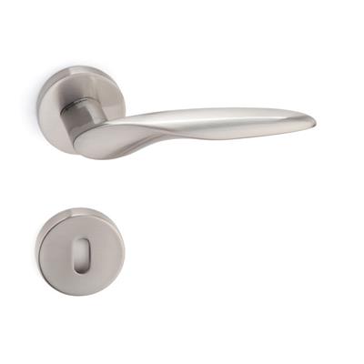 Mimas Rozetli Kapı Kolu Takımı Saten Renk