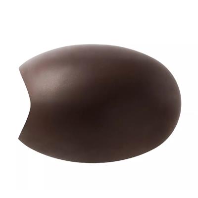 Mocca Kubbe Şömine & Öğütülmüş Ahşap Cilalı Çelik Brülör (Küçük Ayak) / Mocca Ground Wood Low Mocca- Smoked Oak-Steel Burner