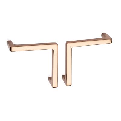 4706 Modern L Kulp Altın Renk Tek Adet Yarım