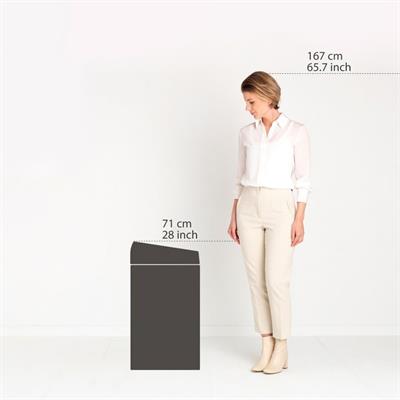 Moonlıght Black Dokunmatik Çöp Kutusu 60 L