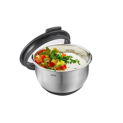 Muovo Taze Tutma Kasesi Paslanmaz Çelik Ø 12 cm - 600 Ml