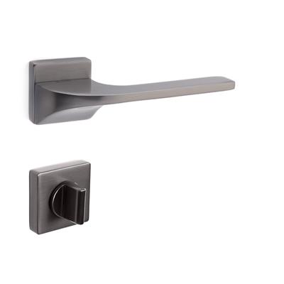 Nestor Rozetli Kapı Kolu Takımı Füme Renk